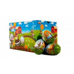 Huevo de Chocolate con Sorpresa Little Farm x 24 u. Huevos de Chocolates con sorpresa