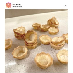 Tartaletas Puppis Medianas x 10 u. (6cm) Snack