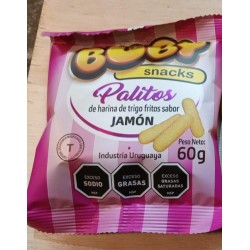 Palitos Nikitos Jamon x 60 grs Snack