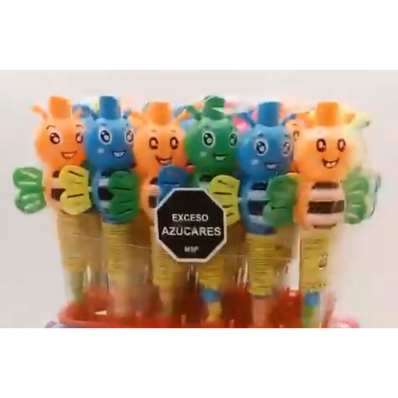 Juguete ABEJITA con Pastillas x 30 u. Golosinas