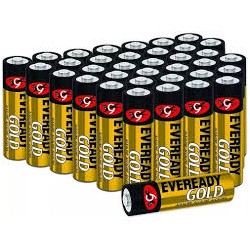 Pilas Tira x 20 u. Everredy Gold AA Pilas