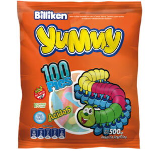 Yummy 100 Pies Gomitas  x 500 grs.