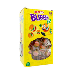 Gomitas Bebetto Hamburguesa x 80 u.