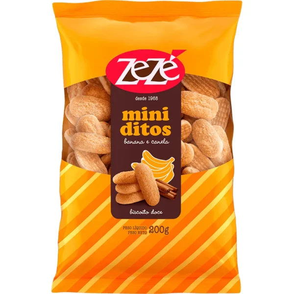 MINI NIDITOS Banana y Canela x 200 Grs. Ze Ze