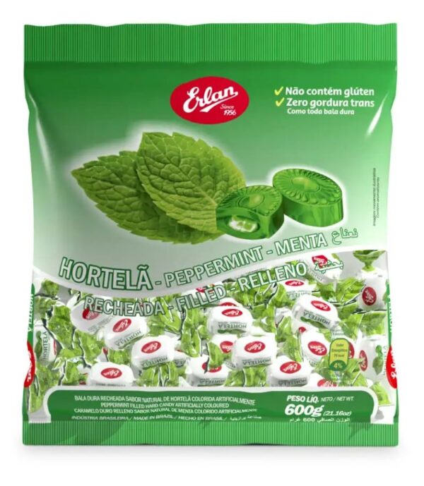 Caramelo Erlan Menta x 600 Grs.