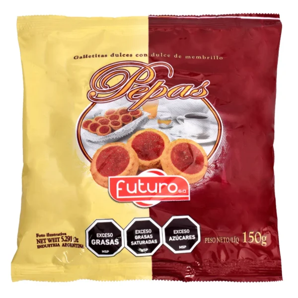 GALLETITAS PEPAS FUTURA x 150 Grs.