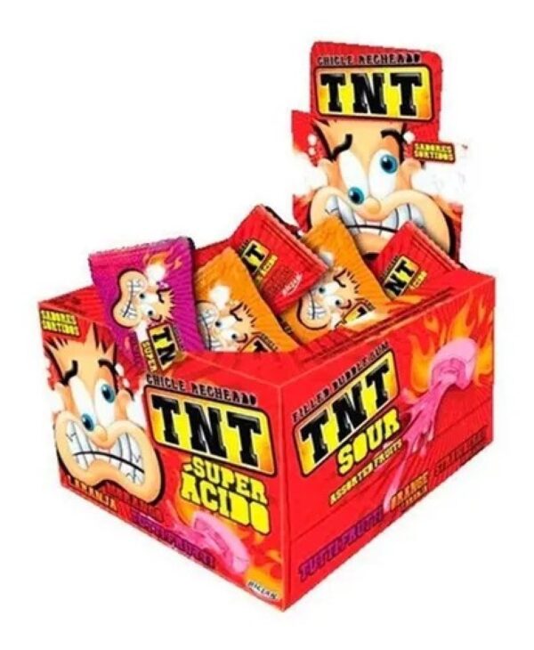 Chicle TNT Super Acido x 40 u.