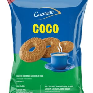 GALLETAS CASAREDO COCO x 250 Grs.