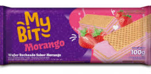 GALLETAS WAFLE MY BIT FRUTILLA x 110 Grs.