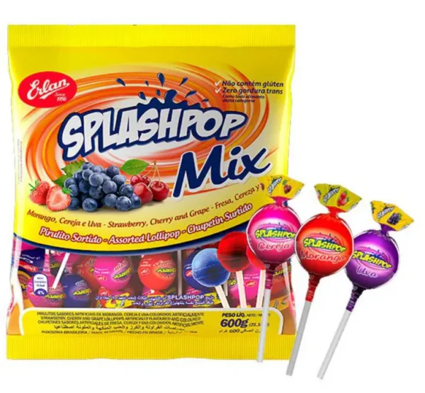 Chupetin Splash Pop Mix x 480 Grs (40 u.)