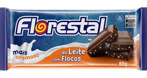 Chocolate Florestal Flocos 90 Grs.