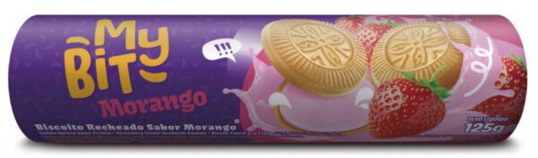 GALLETAS RELLENAS MY BIT FRUTILLA x 110 Grs.