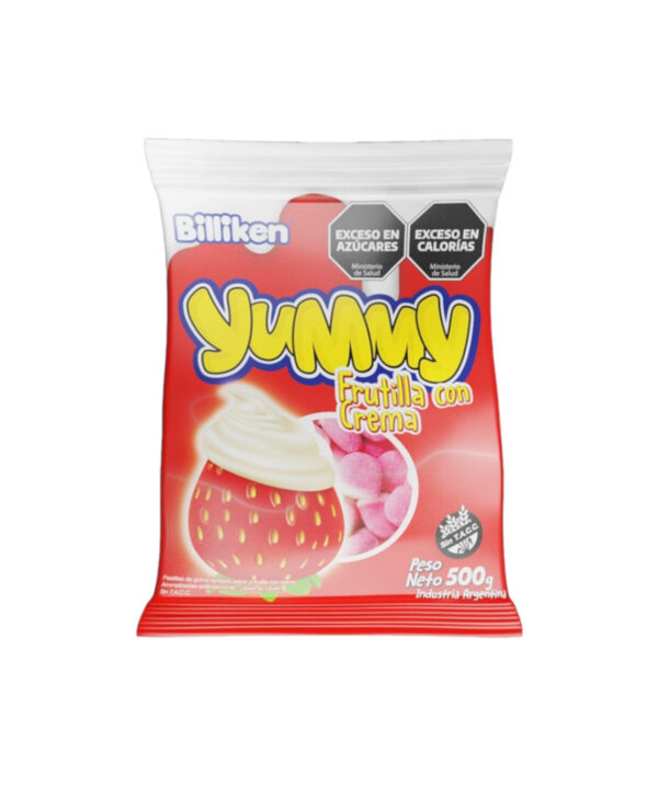 Yummy  Frutillas Gomitas  x 500 grs.