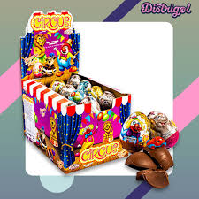 Huevo de Chocolate con Sorpresa Circus x 24 u.