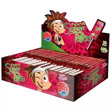 Paleta Fierita Frutilla x 50 u.