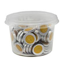 Moneda de Chocolate Roma Pote x 90 u.