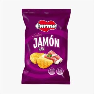 Papas Gurma Jamon x 100 grs.