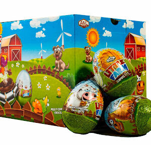 Huevo de Chocolate con Sorpresa Little Farm x 24 u.