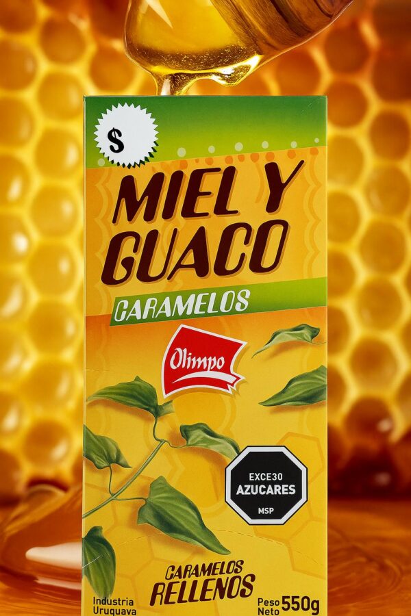 Caramelo Olimpo Miel y Guaco x 100 u.