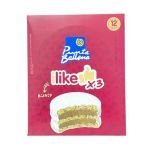 Alfajor ilike Triple Blanco x 12 u